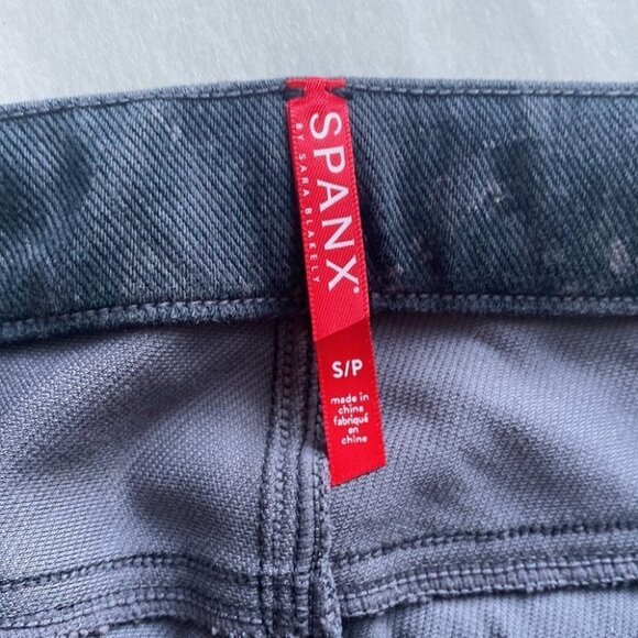 Spanx‎ | Jean-ish Ankle Legging | Acid Wash Grey Camo - Picture 8 of 13